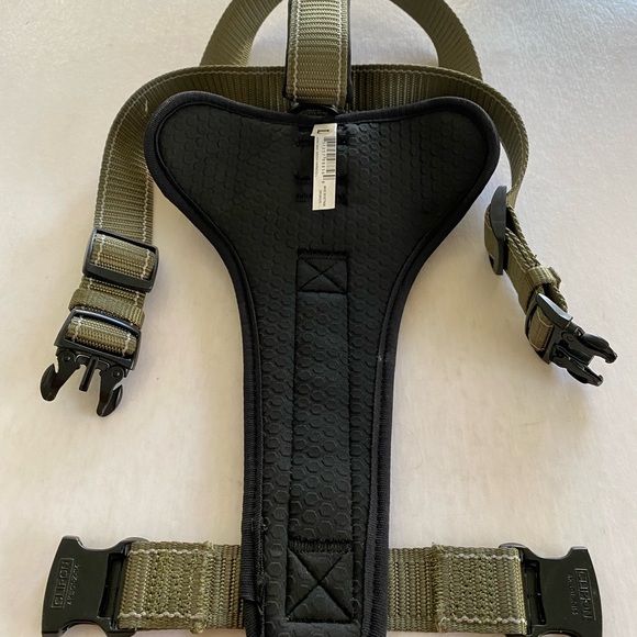 KONG MAX Olive Green Dog Harness  Size L  NWOT - Picture 2 of 6